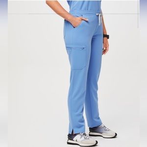 Figs Scrub Pant & Top Set - Ceil Blue